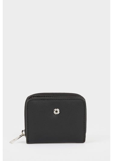 Defacto Kadın Suni Deri Cüzdan F6796axnsbk27 Siyah