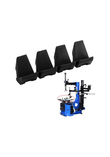 Moveevo 4 Adet 70mm Lastik Değiştirme Makinesi Jant Kancası Koruyucu Kapak, Abs Malzeme, Jant Zırhlama Ve Çiziklerden Koruma