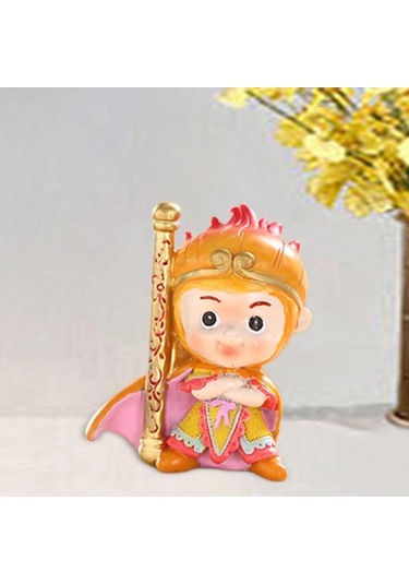 Pazly Suntek Mor-pembe-pelerin Maymun Koridor Karikatür Heykeli Qv