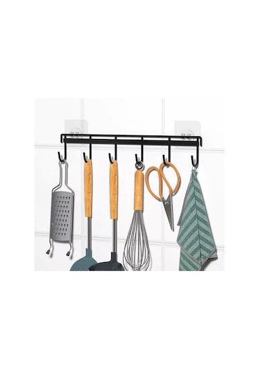 Fashion Baisj Mutfak Ve Banyo İçin Kancalı Tutucu 211163595 Siyah