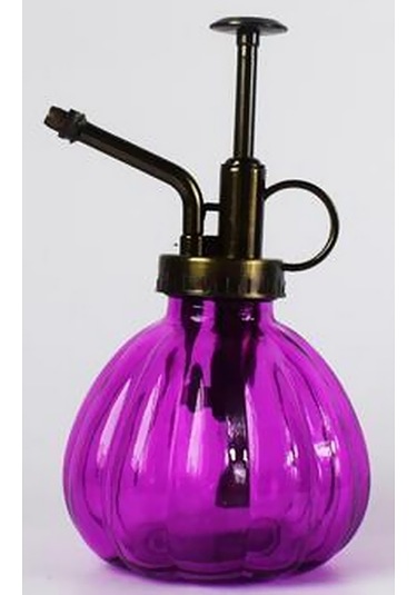 Suntek Antik Bitki Çiçek Sulama Pot Şişe Bahçe Mor