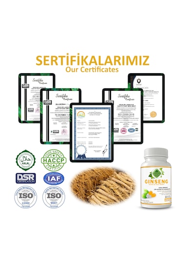 Gökçek Şifa Ginseng 1000 MG 60 Kapsül