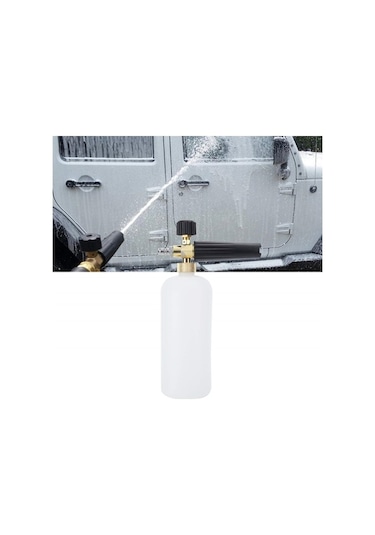 Pazly Yüksek Basınçlı Köpük Püskürtücü - Araba, Ev, Bahçe Temizliği İçin 5 Metre Menzil