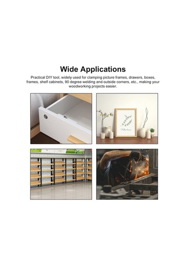 Carrier- Dayanıklı, "alaşımlı 90 Derece Ahşap Montaj Aparatı -