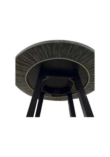 Yaozixa Pvc Yuvarlak Masa Örtüsü - 48/60/72 Cm Çap, Şeffaf, Lastik Bantlı, Tek Kullanımlık Diğer