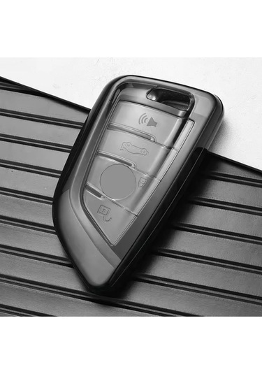 Bmw 2 Serisi F44 Şeffaf-füme Anahtar Kılıfı