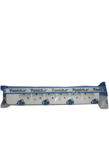 Asyagrup Seldur Altılı Çocuk Korumalı Topraklı Grup Priz Kablosuz