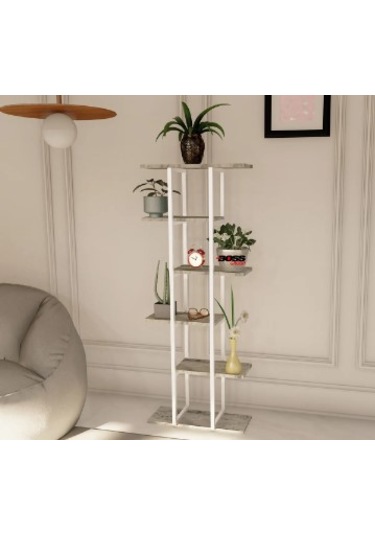 Titan Çiçeklik Beyaz Mermer