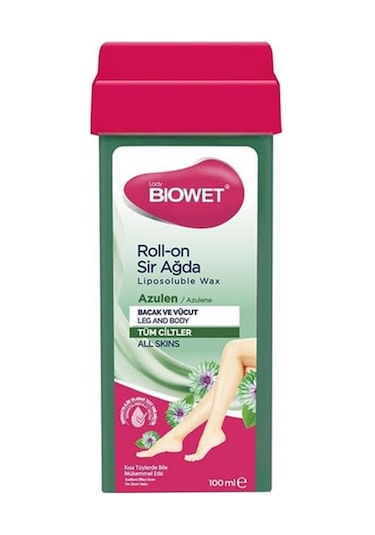 Biowet Azulen Roll On Sir Ağda Tüm Ciltler İçin 100 ML