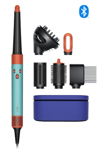 Dyson Airwrap İ.d. Kıvırcık + Bukleli Ceramic Patina / Topaz Saç Şekillendirme Seti