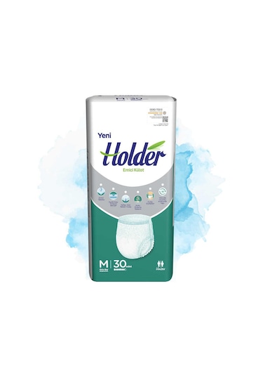 Holder Emici Külot Yetişkin Hasta Bezi Orta Boy M 2 x 30'lu