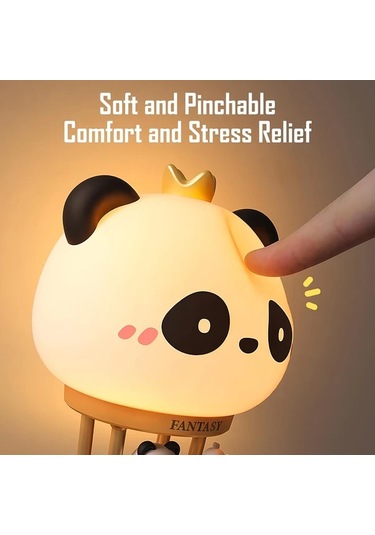 Willowhaven New Hot Air Balloon Charging Nightlight Led Bedside Lamp Warm Light Leveret 3 Brightness Levels Usb Nightlight For Bedroom Living Room Ahşap