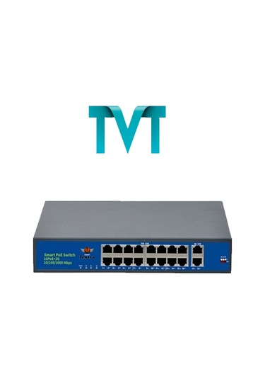 Tektra 16 Port + 2 Uplink Poe Switch Tks-1620gbl-a-175