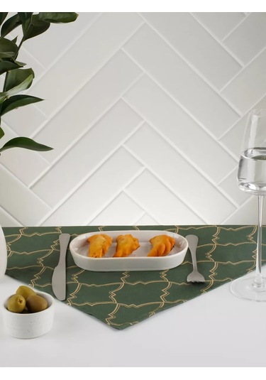 Magistro Urban Porselen Servis Tabağı 18x10 Cm 102240277 Beyaz