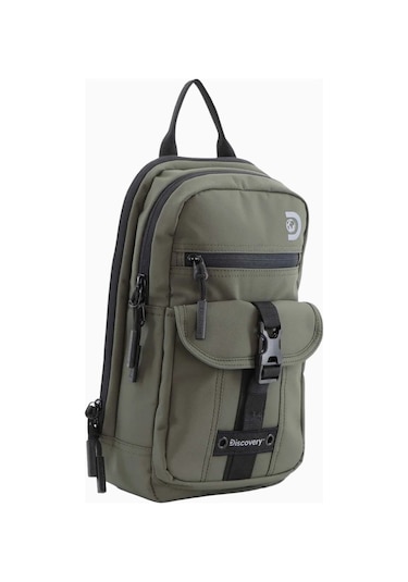Discovery Shield Rfıd Korumalı Sürdürülebilir Sling Sırt Çantası Haki 3