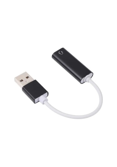 Mikrofonlu Kulaklık Usb Çevirici Usb Ses Kartı 7.1 Tek Girişli Usb Ses Kartı