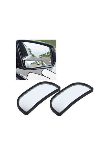 Flybuy 3r-066 2 Adet Araba Kamyon Kör Nokta Aynası, Geniş Açı Geniş Ayna, Boyut: 8.3x3.4cm Diğer