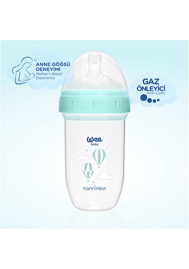 Wee Baby Nanninom Antikolik Geniş Ağızlı Biberon 250 ML
