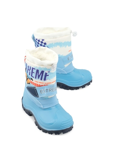 Gezer Kışlık Erkek Çocuk Extreme İçi Peluşlu Su Geçirmez Kar Bot Çizme Gc2kpm.00655.00.022.j60 Mavi
