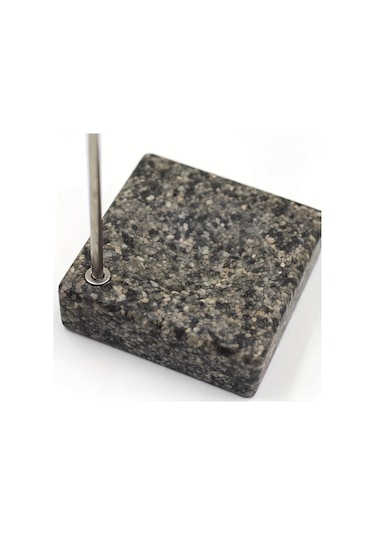 Elmpaly Siyah Granit Diş Fırçası Tutucu - 304 Paslanmaz Çelik Banyo Düzenleyici, Minimal Masaüstü Organizer Siyah