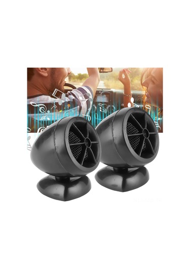 Moveevo 1200w Güçlü Ses Kalitesi Araba Tweeteri, Abs+mıknatıs Malzeme, Evrensel Araç Ses Sistemi İçin, Kolay Kurulum