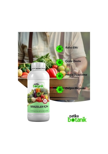 500 Ml Sebzeler İçin Bitki Besini - Topraktan