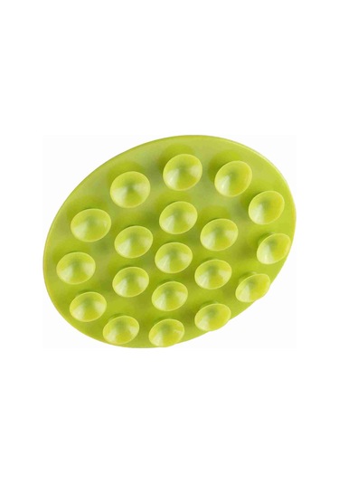 Yaleker Bebekler İçin Çift Taraflı Güçlü Sıçramalı, Masa Üstü Kaymaz Tpr Yeme Matı Yeşil - Yemek Tası Tahtaya Sabitler, Dökülmeyi Önler