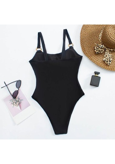 Kadın Monokini Dolgulu Balenli Düz Renk Kare Yaka Tek Parça Bikini İçi Boş Tasarımlı Plaj Tatil Mayosu Ordu Yeşili Kadın Monokini Dolgulu Balenli Düz Renk Kare Yaka Tek Parça Bikini İçi Boş Tasarımlı Plaj Tatil Mayosu Ordu Yeşili