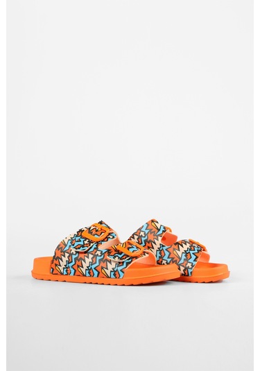 Vicco Gibli Iı Baskılı Erkek Okul Öncesi Orange Terlik Turuncu