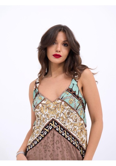 Modasize 7031 Tulum-kahve Kahve