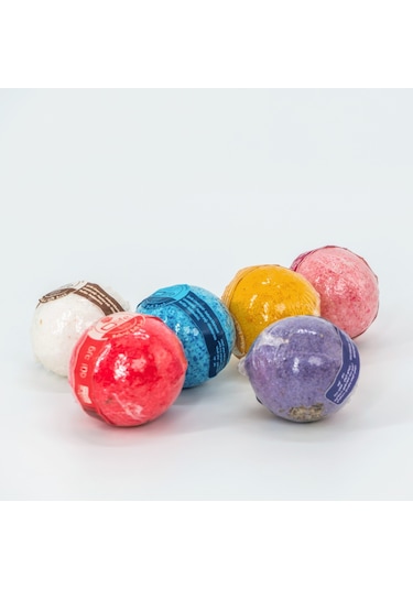 Olife Soap El Yapımı Karışık Kokulu Banyo Topları 6 x 100 G