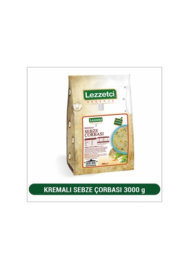 Lezzetçi Kremalı Sebze Çorbası 3 KG