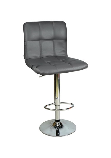 Bürocci Carla Bar Taburesi-Gri-9503S0125 Çok Renkli