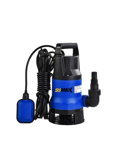 Stilmax 750W Plastik Gövdeli Kirli Ve Temiz Su Dalgıç Pompası