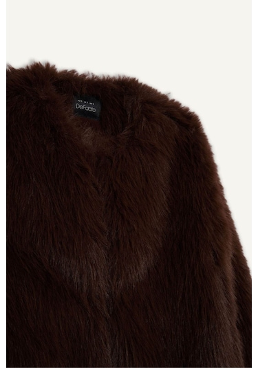 Defacto Kahverengi Kadın Mont F2147ax/bn530 Kahverengi