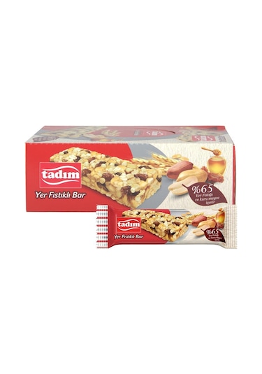 Tadım Tadımca Yer Fıstıklı Bar 30 G X 20 Adet