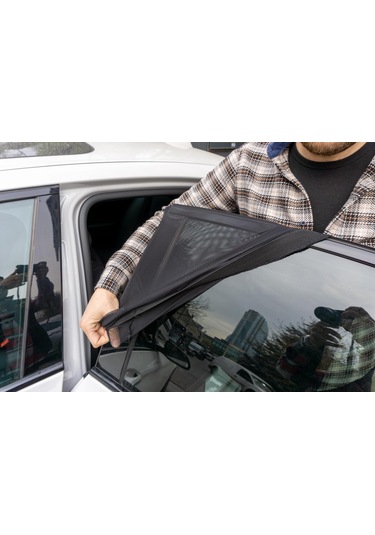 Automix Geçme Yan Cam File Perde Universal 1 Adet