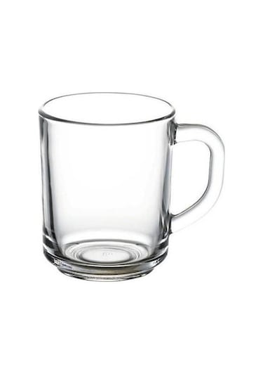 Paşabahçe 55029 Cam Kulplu Kupa 12'li 250 cc