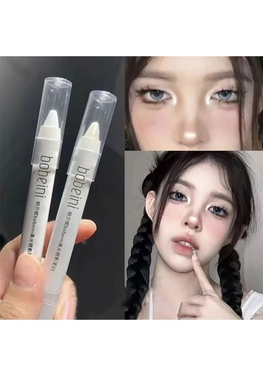 Göz Makyajı Fosforlu Kalem, Undereye Parlatıcı Kalem, Çift Uçlu Göz Farı 202311-03 Dark Topaz