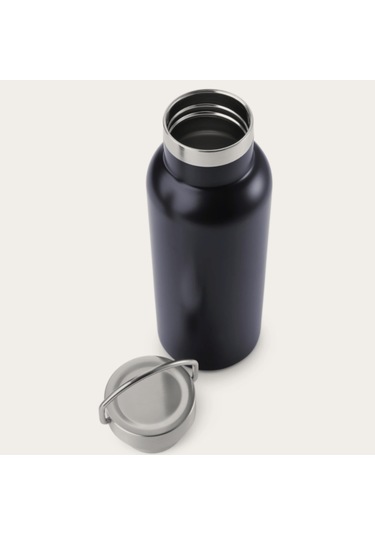 750 Ml Paslanmaz Çelik Tutacaklı Termos Matara -vakumlu Sızdırmaz Siyah