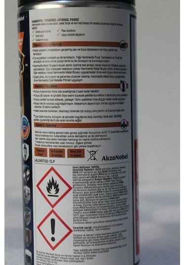 Hammerite Direkt Pas Üstü Pürüzsüz Metal Boyası Sprey 400 Ml
