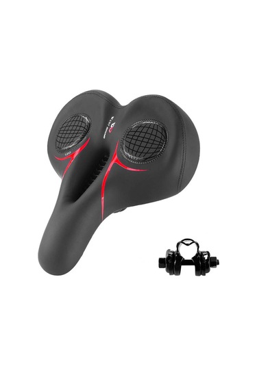 Suntek Bisiklet Parçaları Yol Bisikletleri Siyah Kırmızı Kırmızı - Siyah