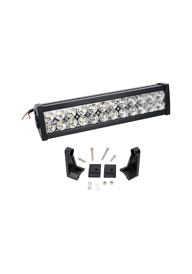 24 Ledli 9v-60v Offroad Led Bar 30 Cm Tepe Lambası Beyaz - 24x3w