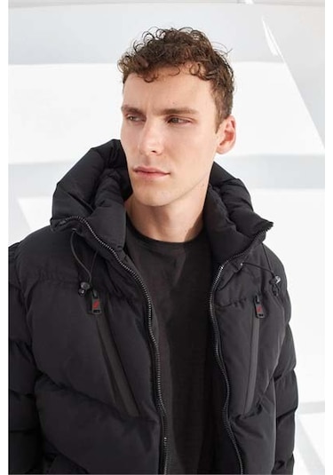 Delpino Siyah Erkek Mont 2183 Siyah