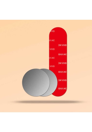 Laptop - Monitör Yanı Telefon Tutucu Mıknatıslı Sj05-Gümüş