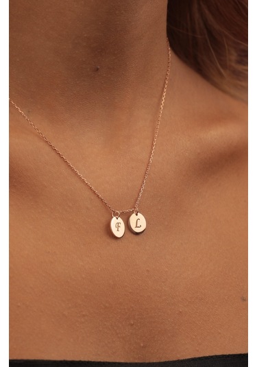 14 Ayar Altın Forse Zincir Plaka Kolye