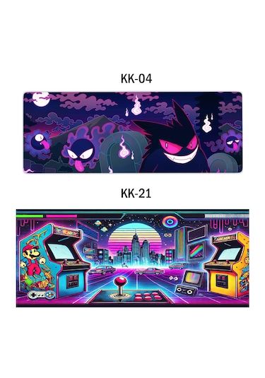 Gaming Oyuncu Xl Mouse Pad Kaydırmaz Dikişli Mousepad 80x30 Cm