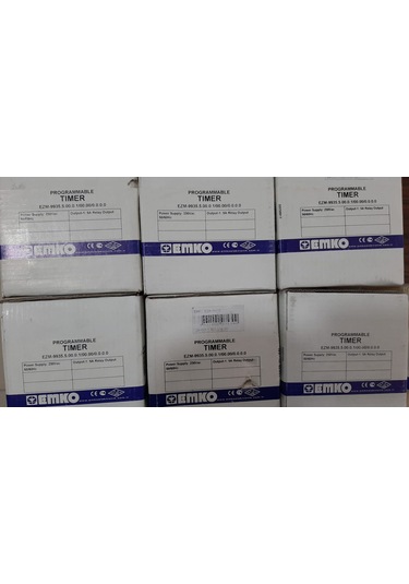 Emko Ezm-9935 Tek Setli Programlanabilir Zaman Rölesi