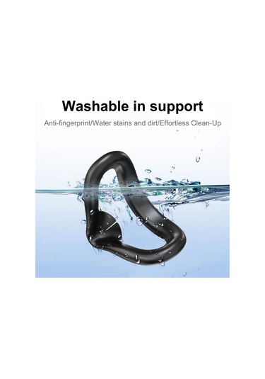 Startrc Oyunları Meta Quest 3s Yüz Maskesi Silikon Kapak Ve Lens Koruma Kapağı