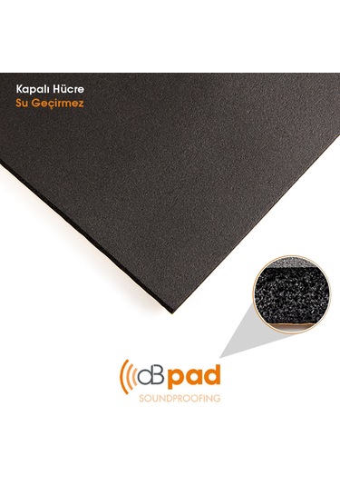 Dbpad Araç Karavan Kapı - tavan Yalıtımı (araç Ses Yalıtımı) Db Pad 10 Mm Dbpad